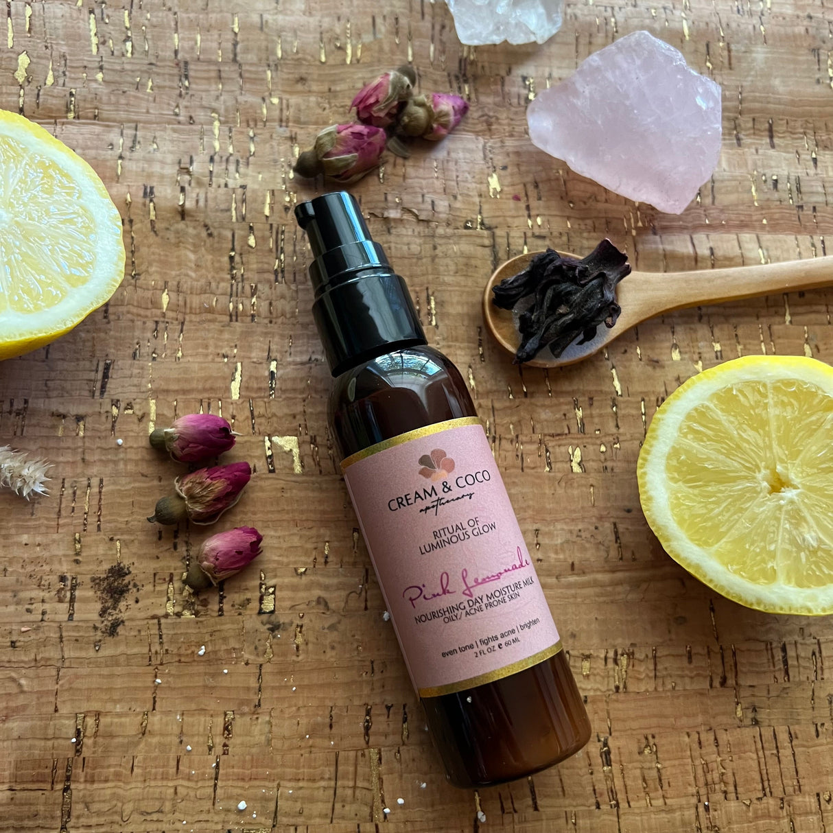 Pink Lemonade Nourishing Day Moisture Milk from Cream & Coco Skincare