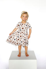 EXCLUSIVE PUP CUPS DREAM RUFFLE DRESS from DREAM BIG LITTLE CO