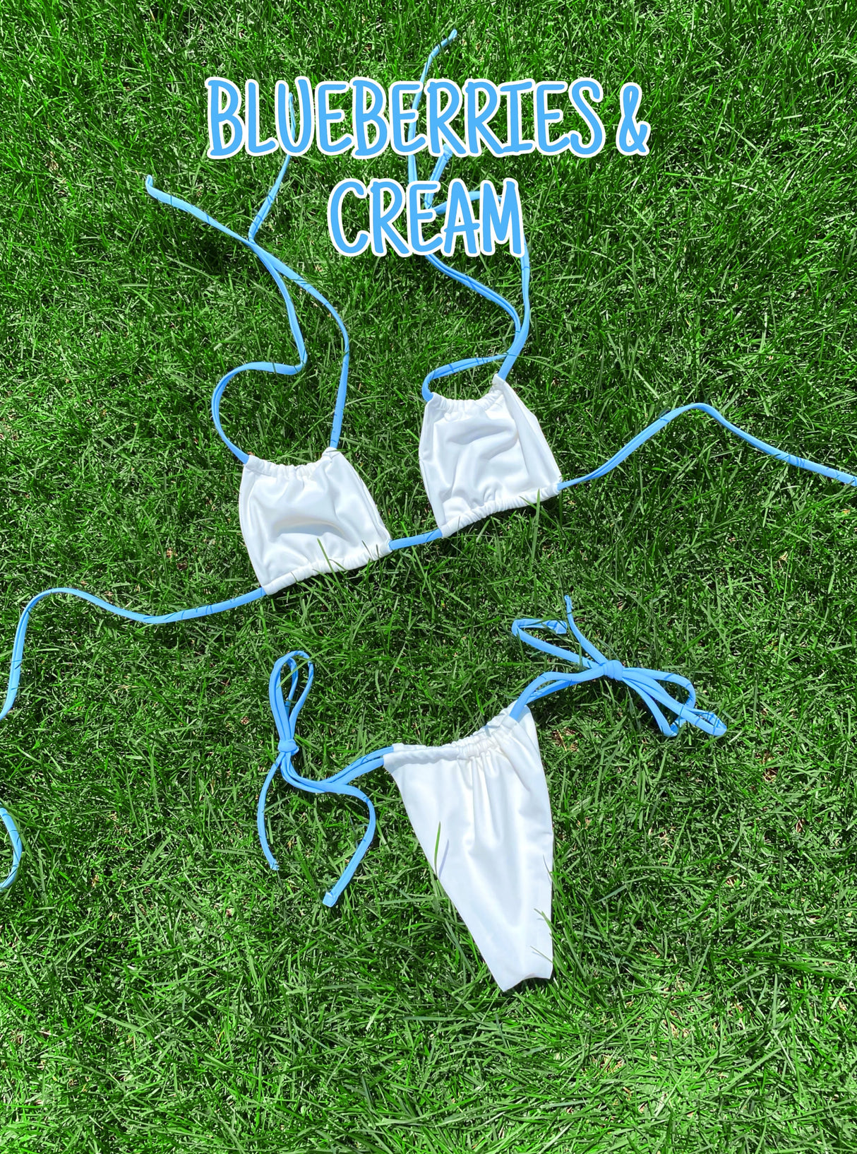 Christina Set - Blueberries & Cream From Change Swim