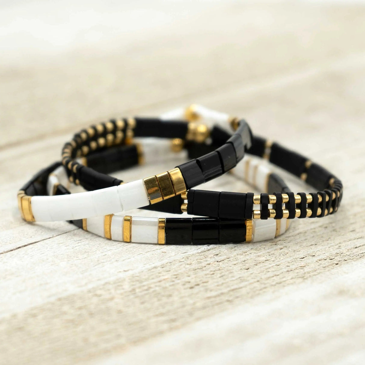 CAIRO - Tila Bead Bracelets Stack from Mack & Rex