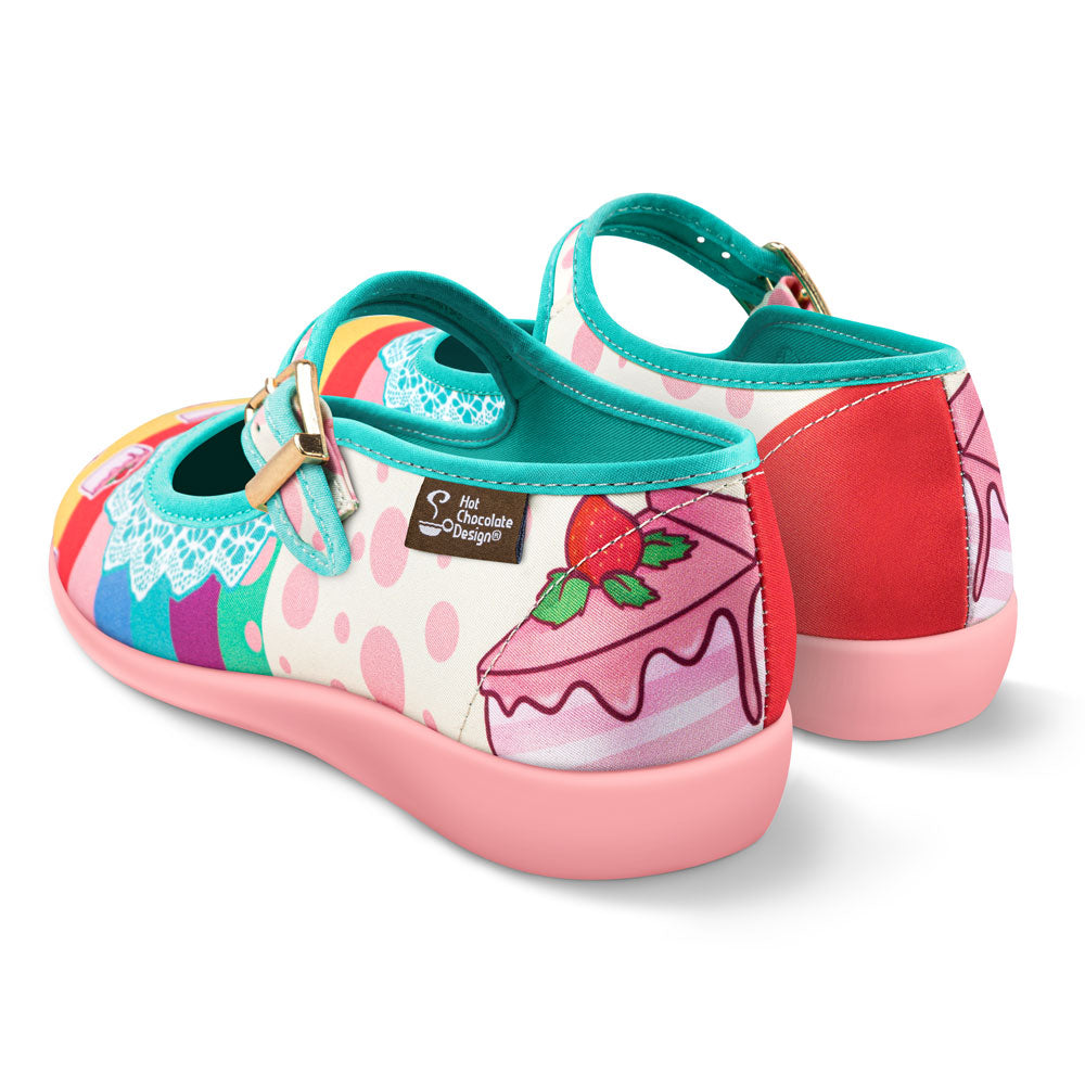 Chocolaticas® Cake Women's Mary Jane Flat From Hot Chocolate Design