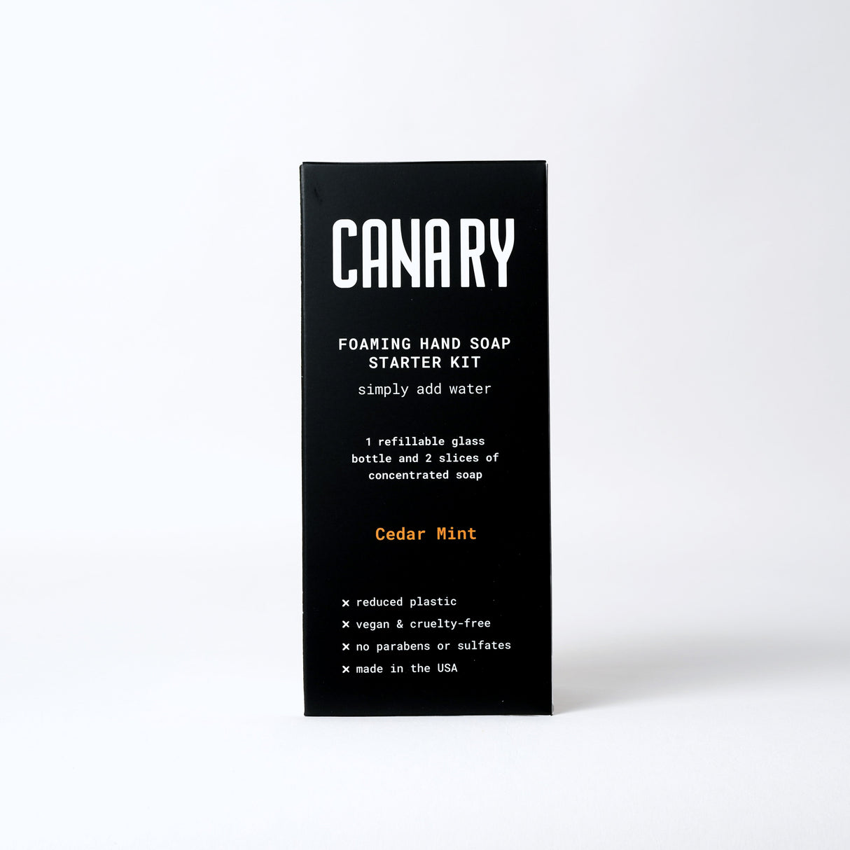 Hand Soap Starter Kit - Bottle & 2 Soap Slices from Canary
