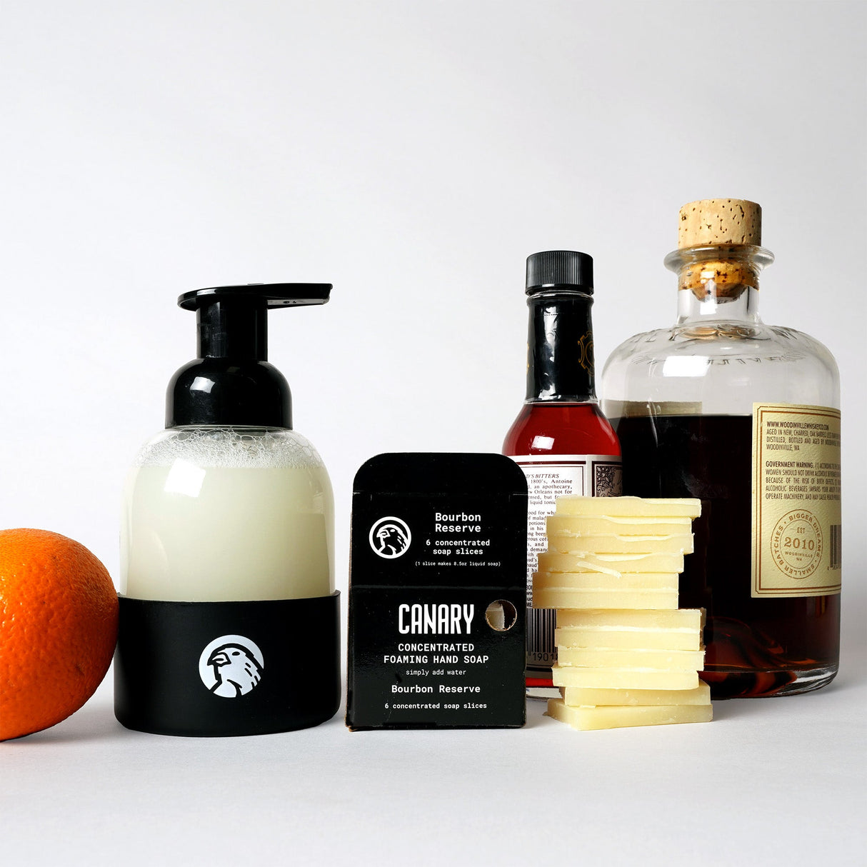 Bourbon Reserve Concentrated Hand Soap Refill Bars from Canary