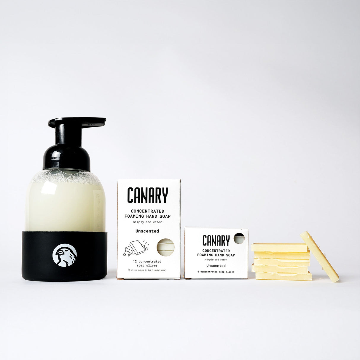 Unscented Concentrated Hand Soap Refill Bars from Canary