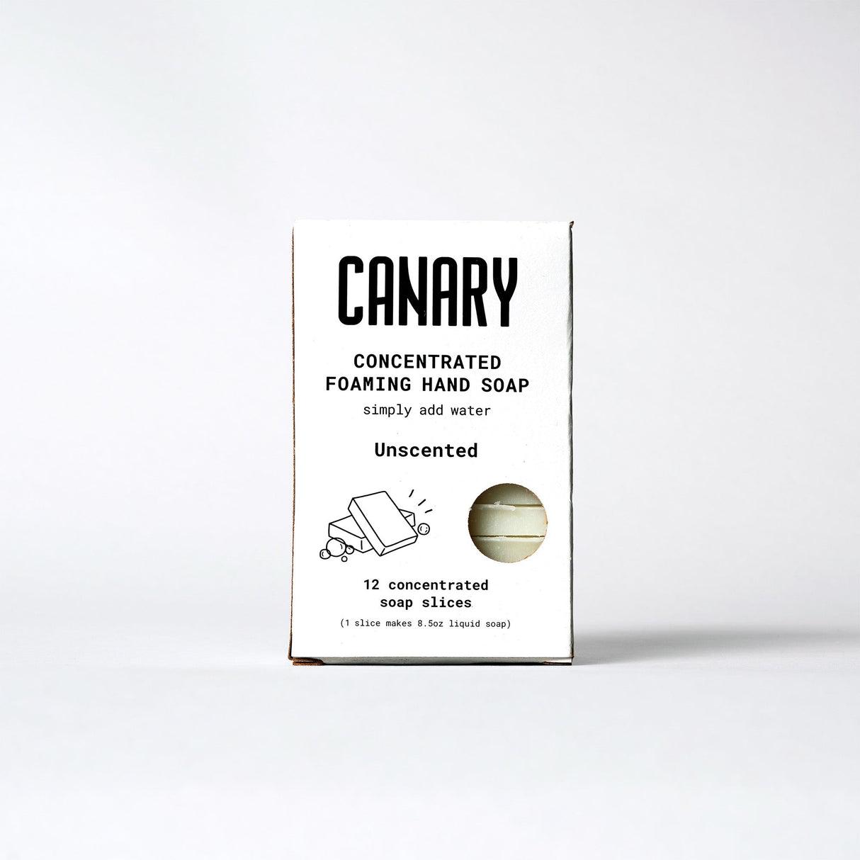 Unscented Concentrated Hand Soap Refill Bars from Canary