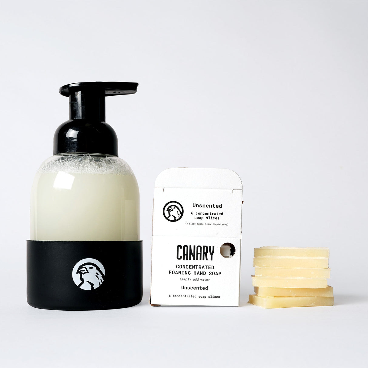 Unscented Concentrated Hand Soap Refill Bars from Canary