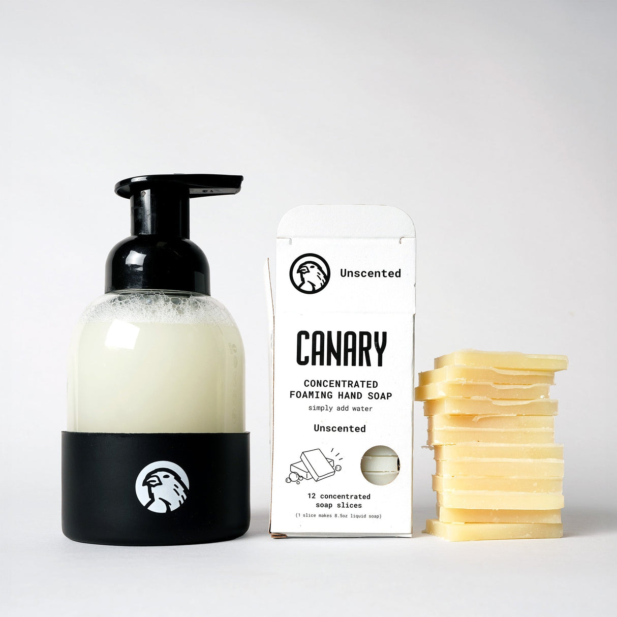 Unscented Concentrated Hand Soap Refill Bars from Canary