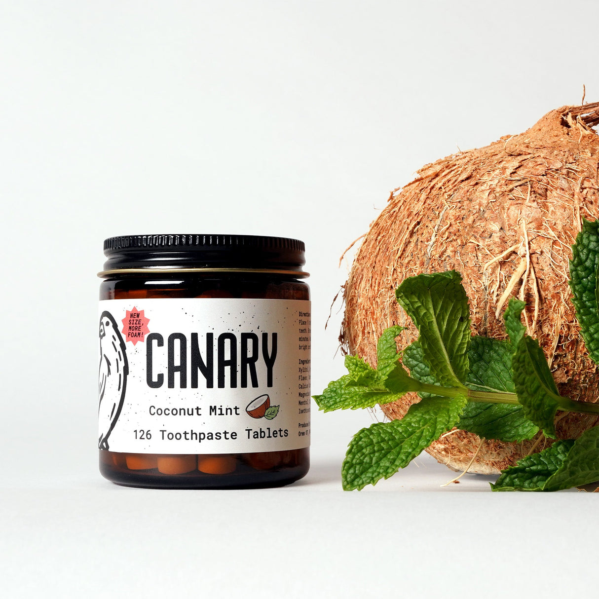 Coconut Mint Toothpaste Tablets from Canary