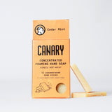Cedar Mint Concentrated Hand Soap Refill Bars from Canary