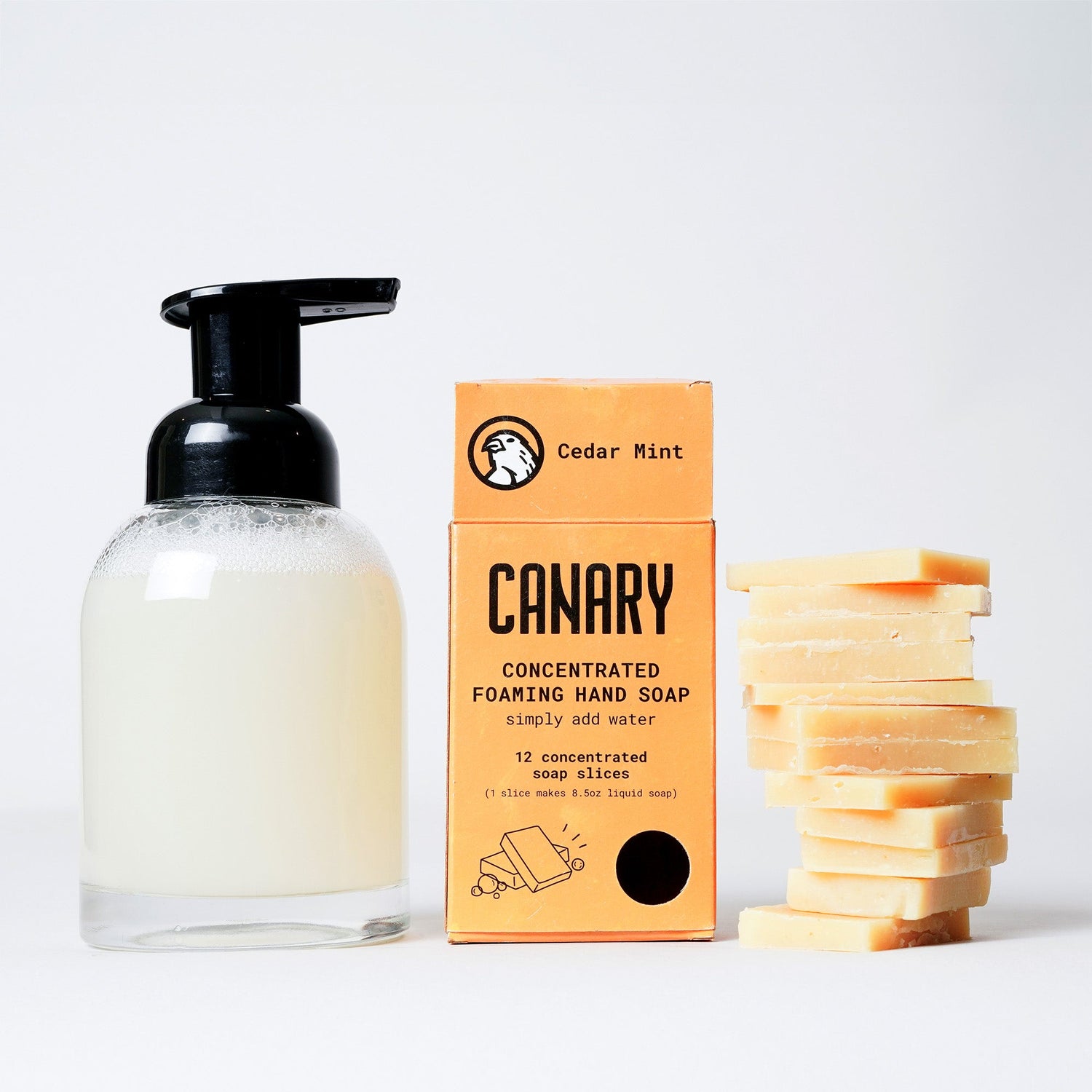 Cedar Mint Concentrated Hand Soap Refill Bars from Canary