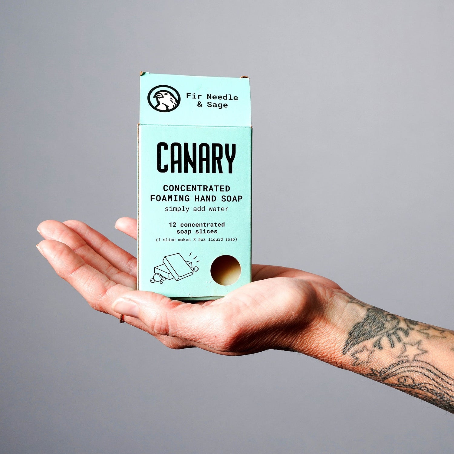 Fir Needle + Sage Concentrated Hand Soap Refill Bars from Canary