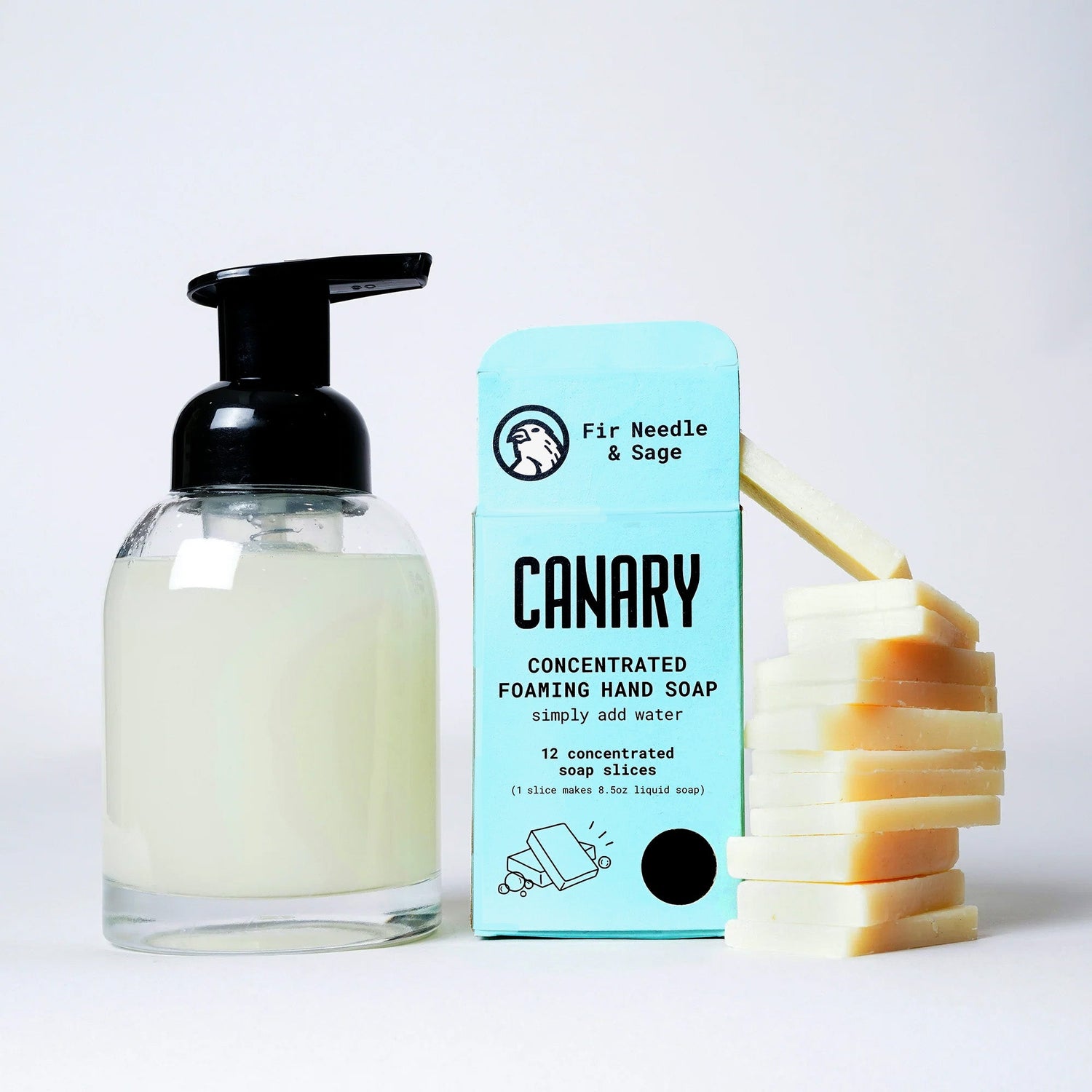 Fir Needle + Sage Concentrated Hand Soap Refill Bars from Canary