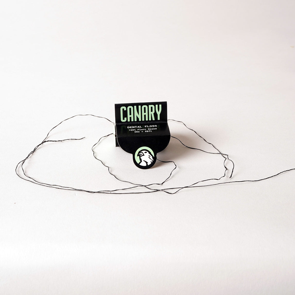 Dental Floss - Charcoal Mint - Plastic-Free and Vegan from Canary