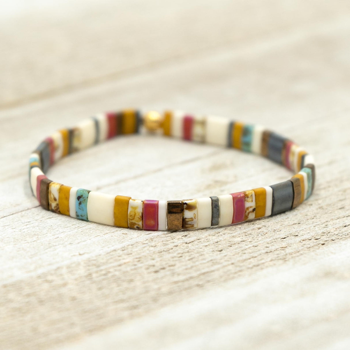 CAROLINA BEACHES - Tila Bead Bracelet | Single from Mack & Rex
