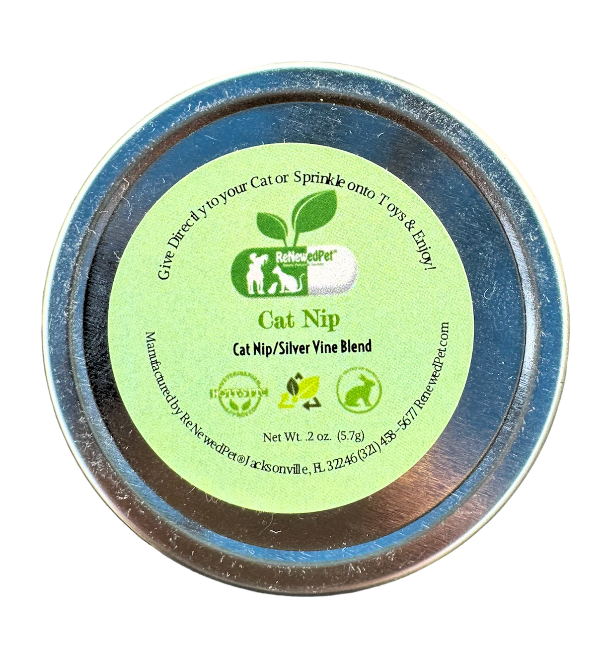 ORGANIC CATNIP / SILVER VINE MIX from ReNewedPet