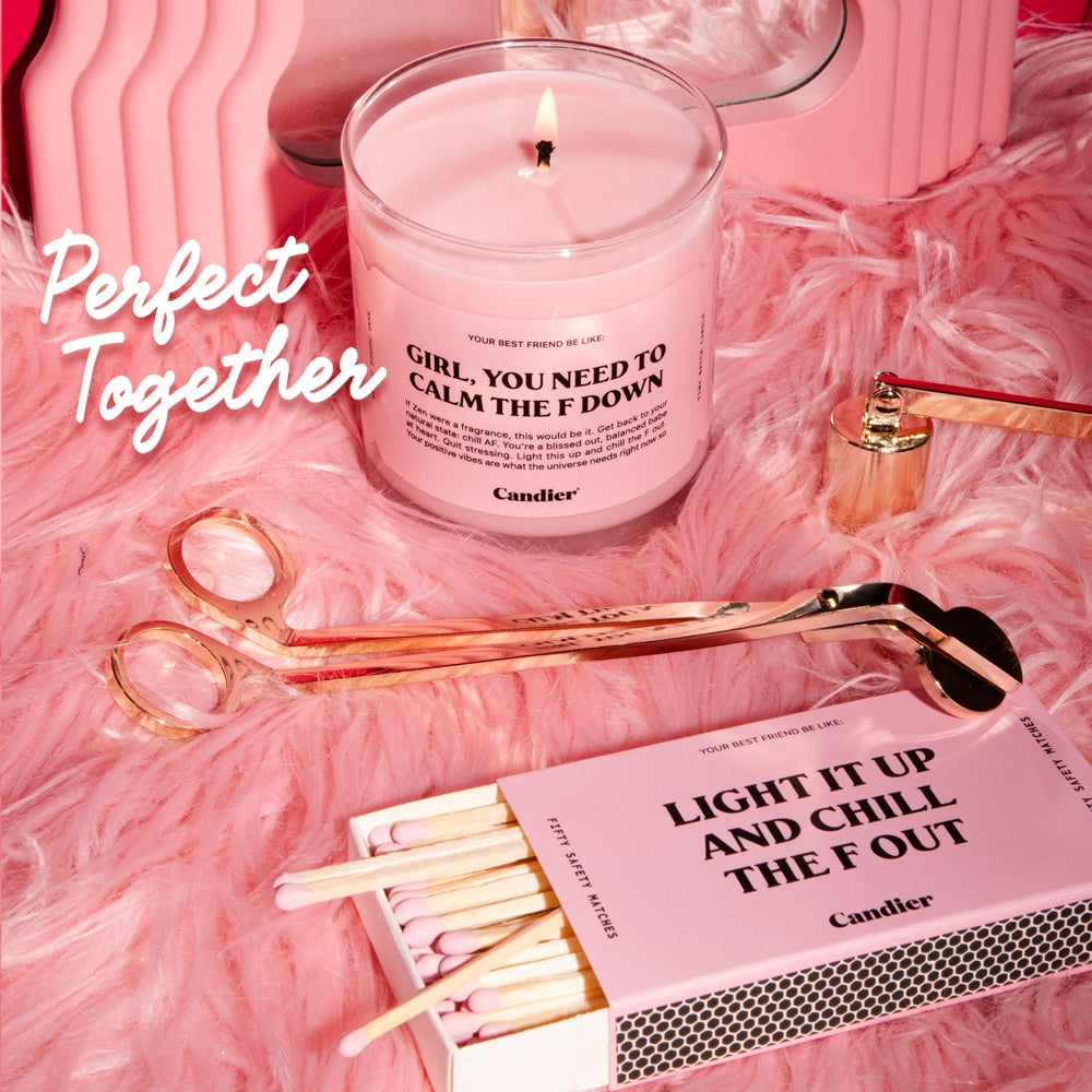 CALM THE F DOWN CANDLE from Ryan Porter