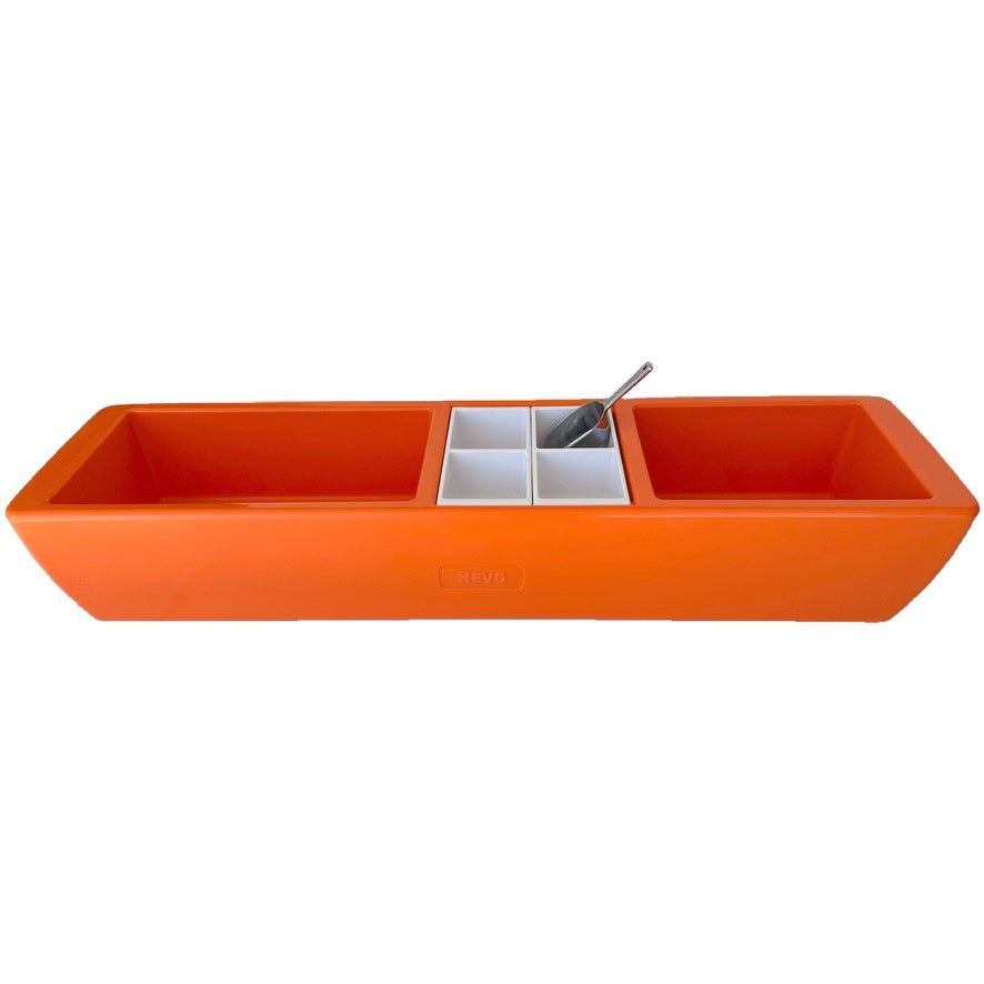 REVO Party Barge Cooler™ | Orange Burst From REVO COOLERS, LLC
