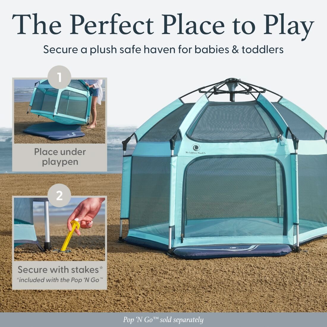 Pop 'N Go™ Play Mat 2.0 From The California Beach Co.