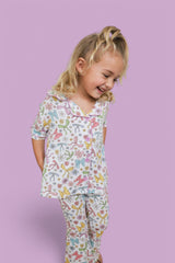 BOW GARDEN DREAM GIRL'S FLARE SET from DREAM BIG LITTLE CO