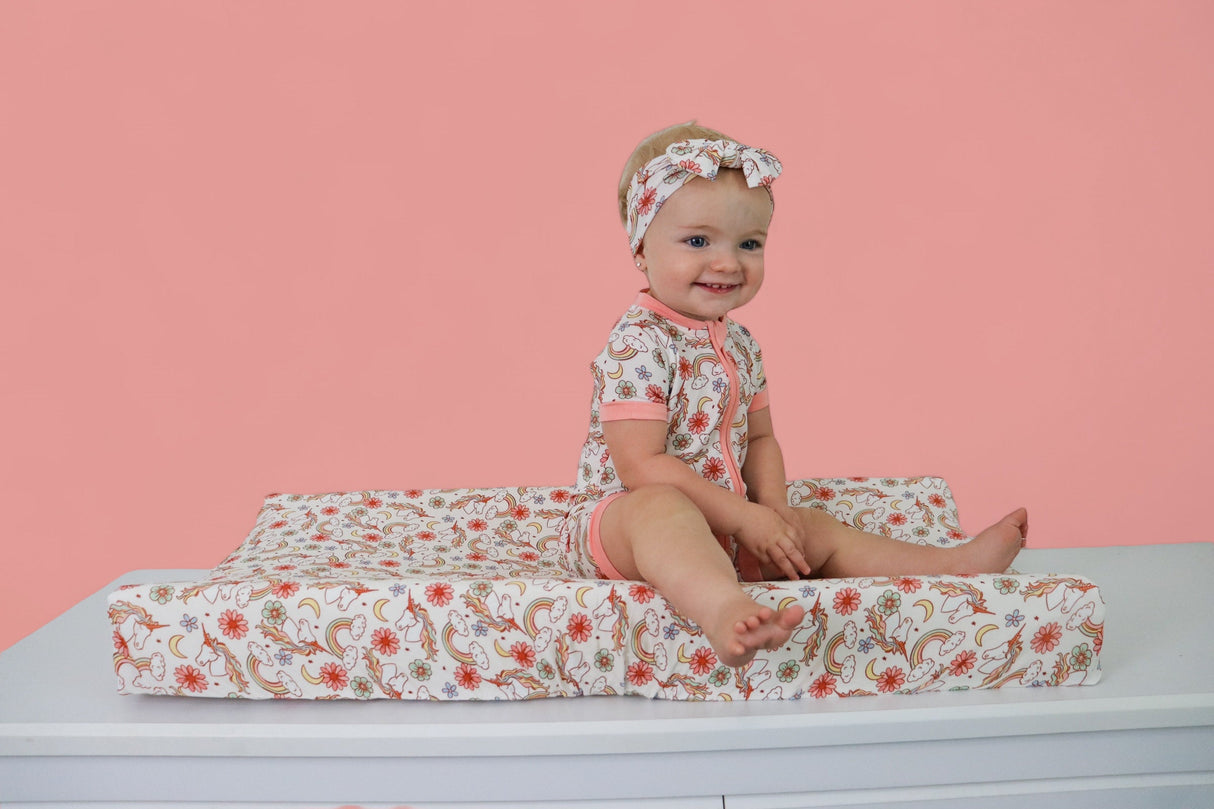 EXCLUSIVE ENCHANTED DREAMS DREAM CHANGING PAD COVER from DREAM BIG LITTLE CO