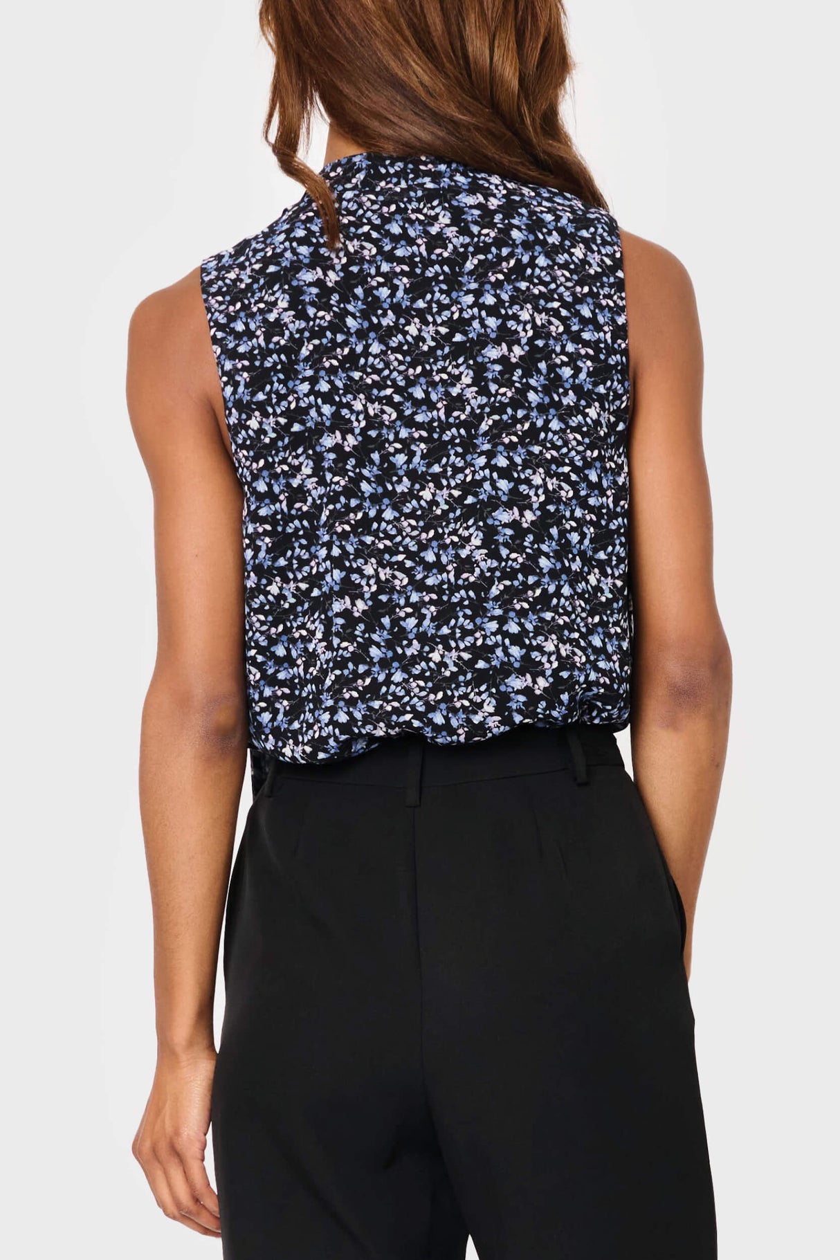 Tie Neck Sleeveless Surplice Bodysuit  From Gibsonlook