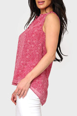 Respect the Ruffle Sleeveless Blouse from Gibsonlook