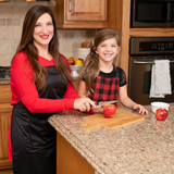 Solid Black Minimalist Apron - fits sizes youth small through adult 2XL from BapronBaby