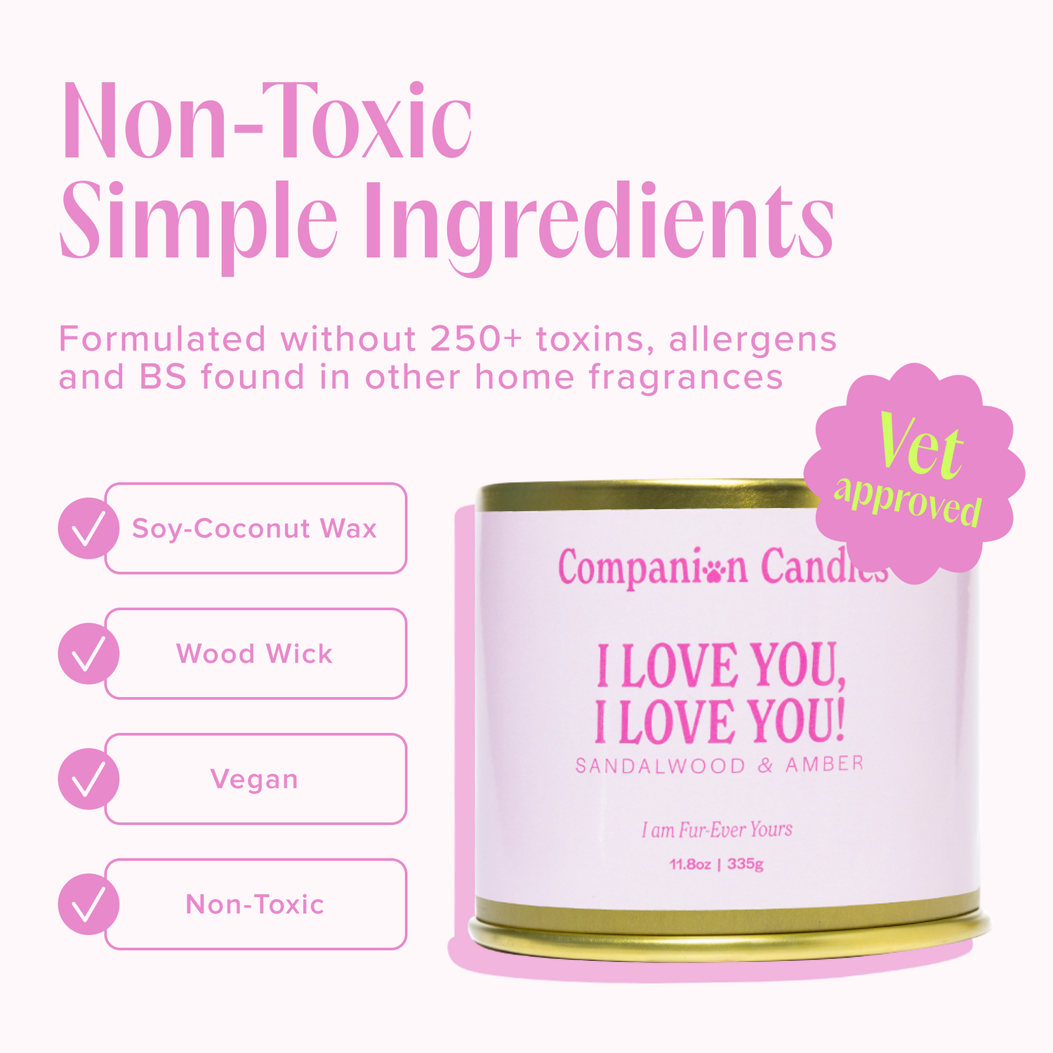 I Love You, I Love You! from Companion Candles