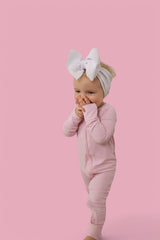 PINK ROSE RIB DREAM ROMPER from DREAM BIG LITTLE CO