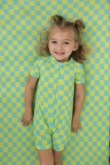 BE BOLD CHECKERS DREAM SHORTIE from DREAM BIG LITTLE CO