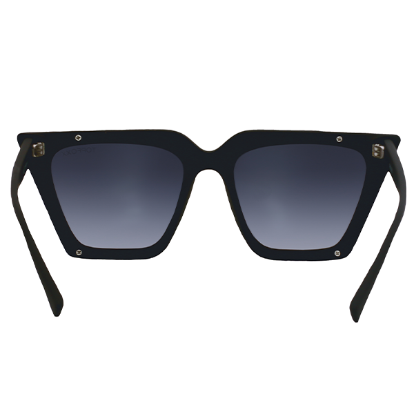 The CEO - Black Faded Black Lens Cateye Sunglasses from TopFoxx