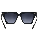 The CEO - Black Faded Black Lens Cateye Sunglasses from TopFoxx