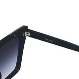 The CEO - Black Faded Black Lens Cateye Sunglasses from TopFoxx