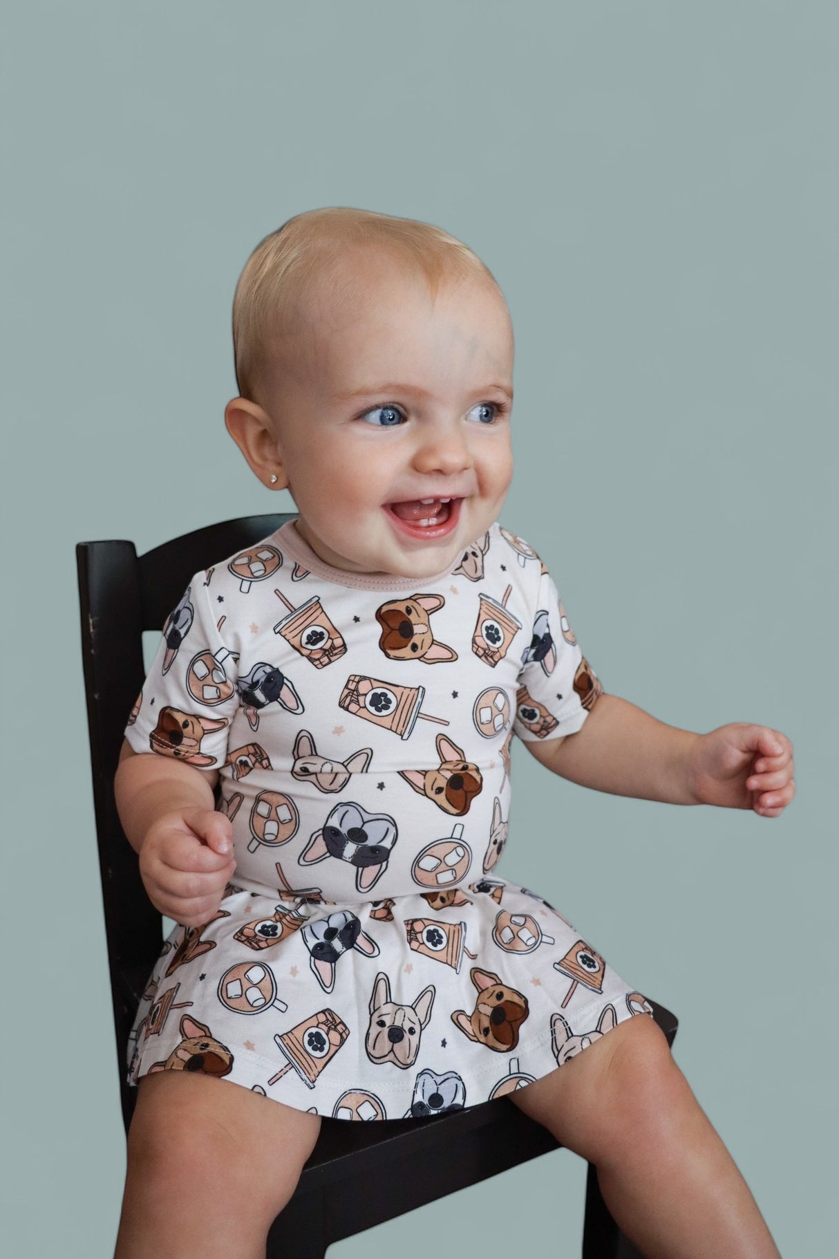 EXCLUSIVE PUP CUPS DREAM BODYSUIT DRESS from DREAM BIG LITTLE CO