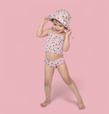 FUN IN THE SUN DREAM SMOCKED TANKINI TWO PIECE SWIM SUIT from DREAM BIG LITTLE CO