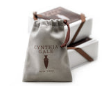 Lightning Bolt Sterling Silver & Mother Of Pearl Charm Necklace from Cynthia Gale New York