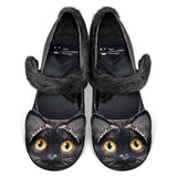 Chocolaticas® Mid Heels Chat Noir Women's Mary Jane Pump from Hot Chocolate Design