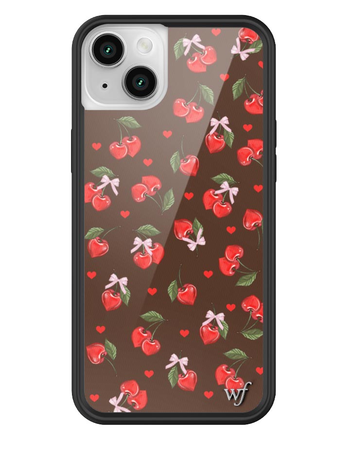 Chocolate Cherries iPhone Case from Wildflower Cases