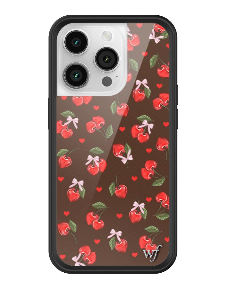 Chocolate Cherries iPhone Case from Wildflower Cases