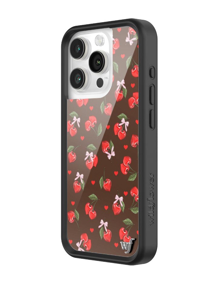 Chocolate Cherries iPhone Case from Wildflower Cases