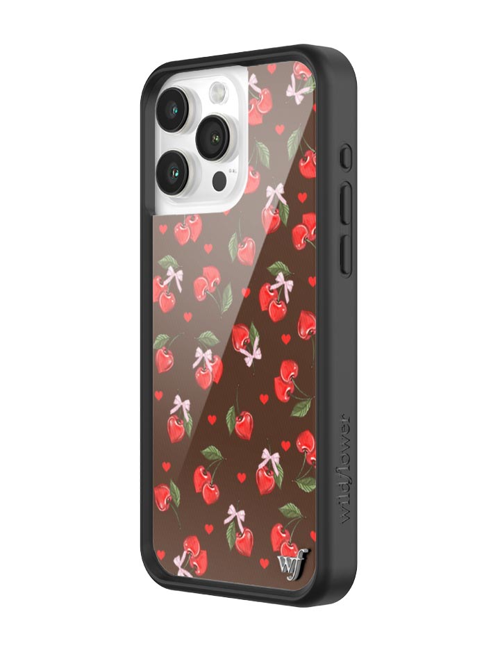 Chocolate Cherries iPhone Case from Wildflower Cases