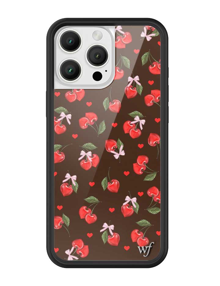 Chocolate Cherries iPhone Case from Wildflower Cases
