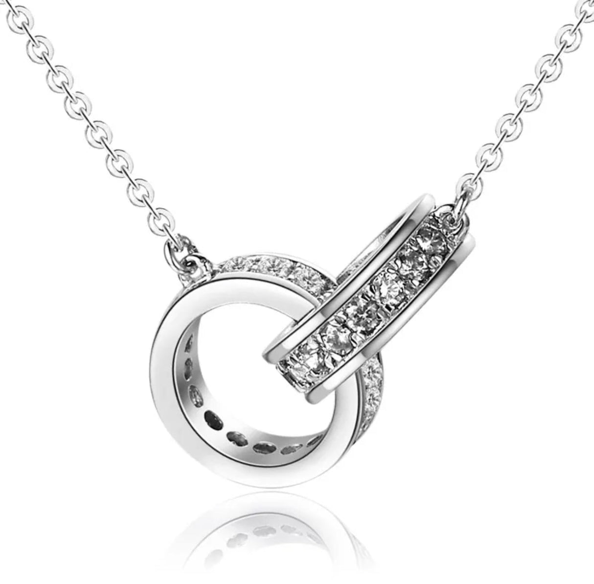 CHILLON - Sterling Silver & Zircon Necklace from Mack & Rex
