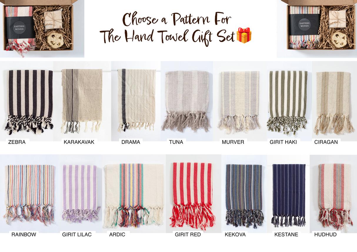 Hand Towels Gift Set from Eastern Woven