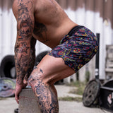 Men's Hybrid Athletic Shorts | 5.5" Inseam from Combat Iron Apparel