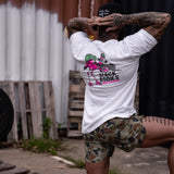 Flamingo Operator Stack Bodies Men's T-Shirt From Combat Iron Apparel
