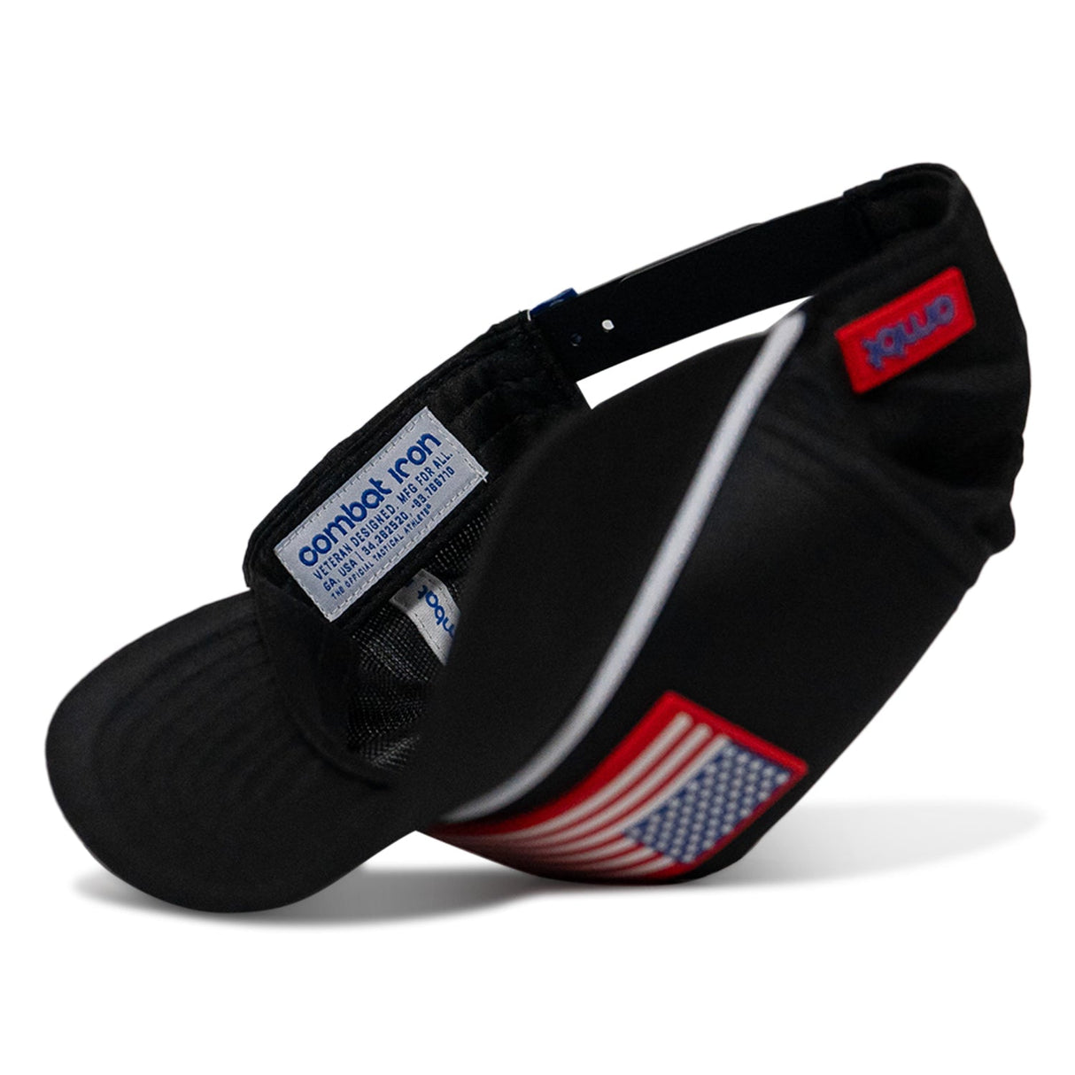 USA Flag Patch Weekender Style Performance Snapback Hat from Combat Iron Apparel