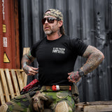 If You Want Peace Prepare For War. | SI VIS PACEM PARA BELLUM Men's T-Shirt From Combat Iron Apparel