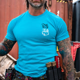 Juicy AF Pineapple Men's T-Shirt From Combat Iron Apparel