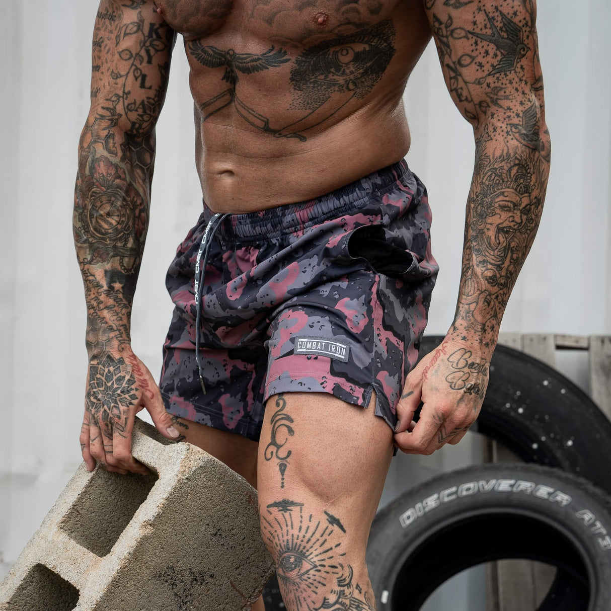 Men's V3 Performance Training Shorts | 5.5" from Combat Iron Apparel